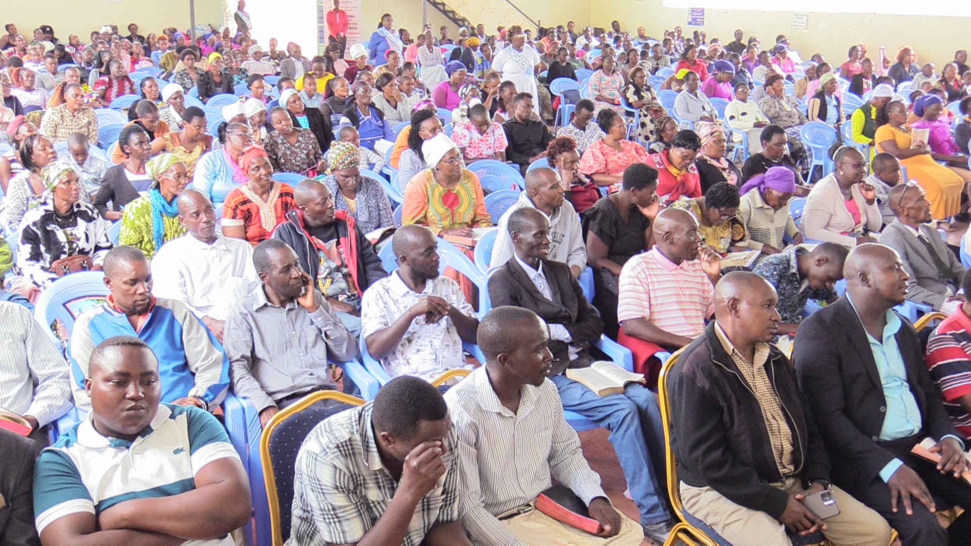 Believers of Christ Hope Center members gathered for worship